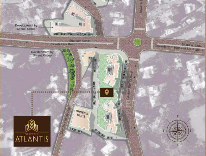 2 BHK Flat In Shreeji Atlantis For Sale  In Malad West