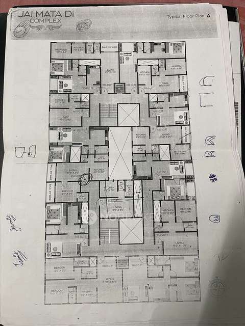 1 BHK Flat In Jai Mata Di Complex, Kasheli For Sale  In Kasheli