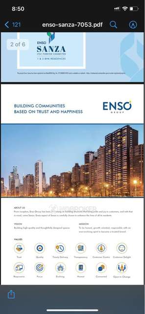 1 BHK Flat In Enso Sanza For Sale  In Kandivali East