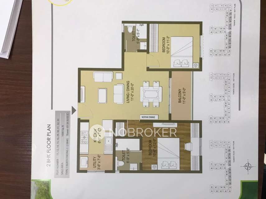 2 BHK Flat In Gm Global Techies Town For Sale  In Electronic City