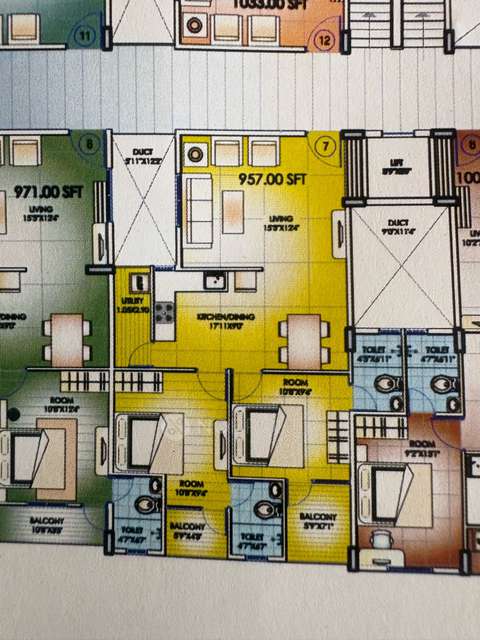 2 BHK Flat In Silver Heights For Sale  In Muneshwara Nagar