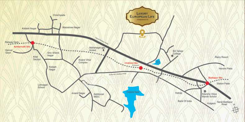 2 BHK Flat In Tharwani Meghna Montana For Sale  In Kalyan West