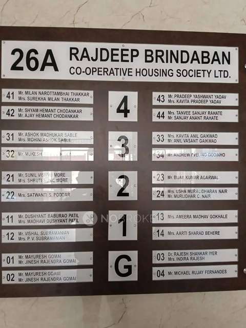 2 BHK Flat In Bank Auction Property - Rajdeep Brindaban Chsl For Sale  In Thane West