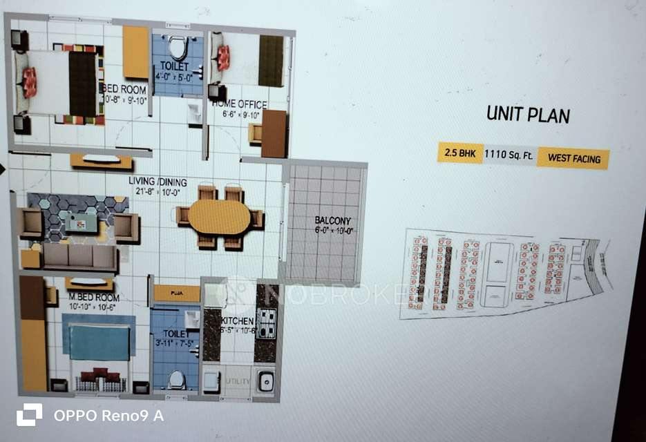 2 BHK Flat In Urbanrise On Cloud 33 For Sale  In Bollaram Industrial Area