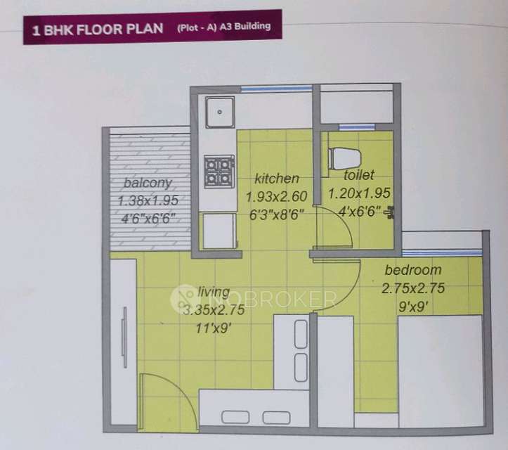 1 BHK Flat In Phase- A for Rent  In Shop No.1 Sara City Kharabwadi, Chakan, Kharabwadi, Maharashtra 410501, India
