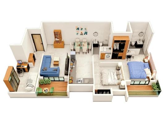 3 BHK Flat In Maruti 7 Verve For Sale  In Ravet