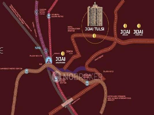 2 BHK Flat In Shubham Jijai Tulsi For Sale  In Taloja