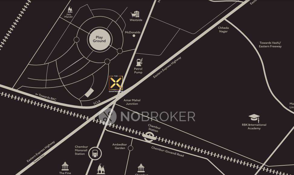 4 BHK Flat In Arihant The X Ghatkopar For Sale  In Chembur