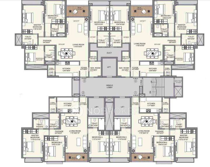 4 BHK Flat In Arihant The X Ghatkopar For Sale  In Chembur