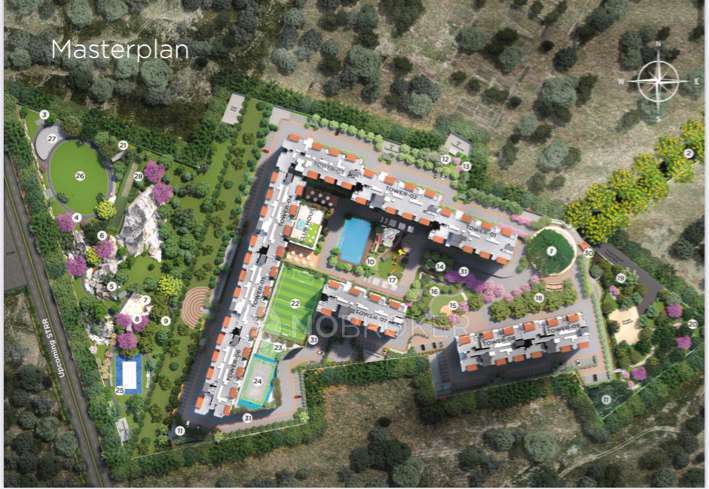 2 BHK Flat In Provident Botanico For Sale  In Whitefield