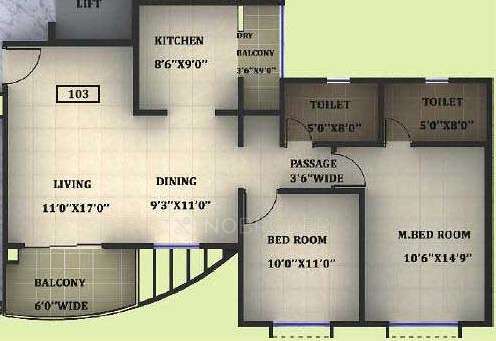 2 BHK Flat In Megapolis Splendour For Sale  In Hinjewadi