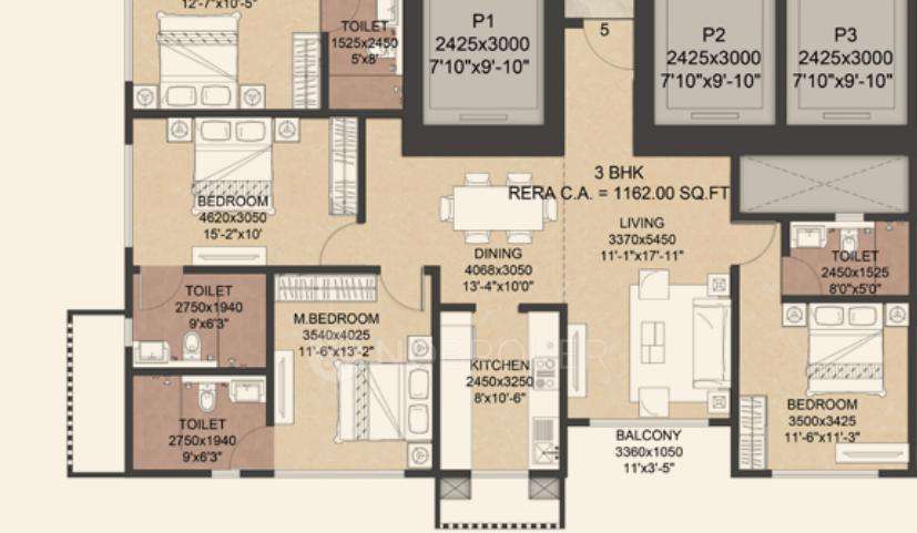3 BHK Flat In Chunawala La Mer Casa For Sale  In Byculla