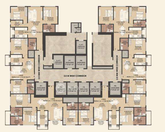 3 BHK Flat In Chunawala La Mer Casa For Sale  In Byculla