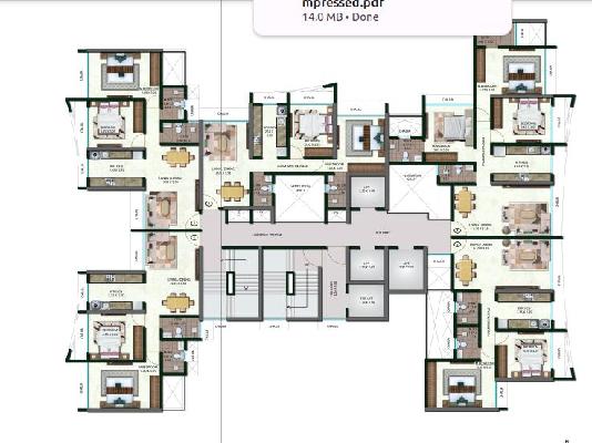 2 BHK Flat In Tricity Aspire For Sale  In Navi Mumbai