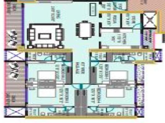 4 BHK Flat In Gami Downtown Avenue For Sale  In Navi Mumbai