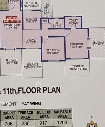 2 BHK Flat In Sahil Vignesh Residency For Sale  In Wakad