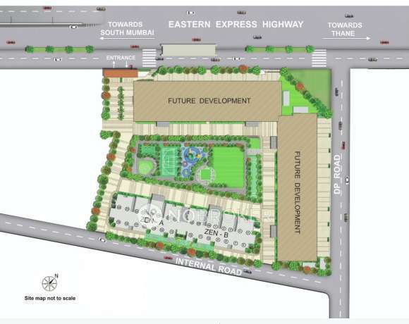 1 BHK Flat In L&t 77 Crossroads For Sale  In Ghatkopar East