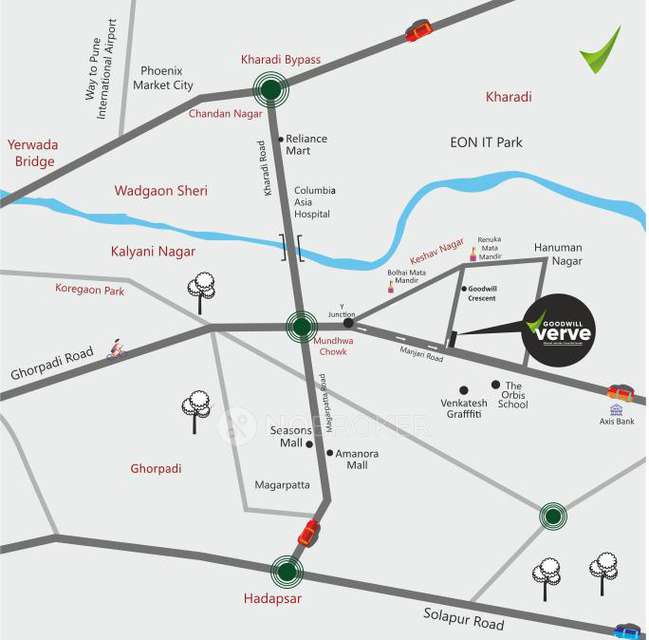 3 BHK Flat In Choice Goodwill Verve For Sale  In Keshav Nagar