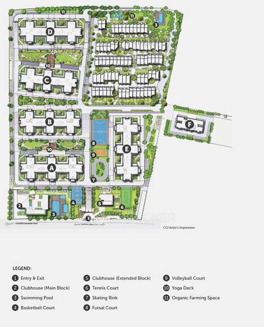 3 BHK Flat In Assetz 63 Degree East, Kodathi Village For Sale  In Assetz 63 Degree East Tower E