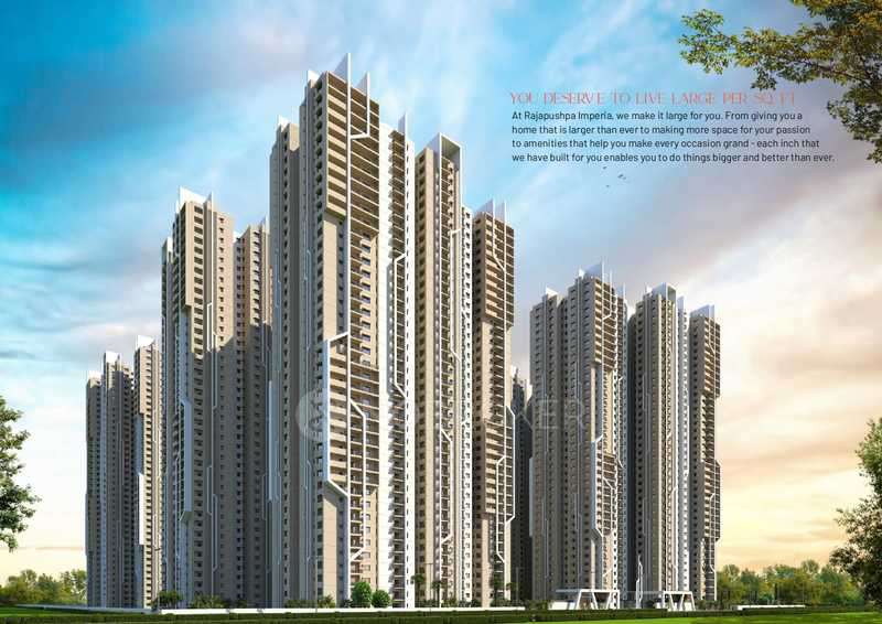3 BHK Flat In Rajapushpa Imperia For Sale  In Tellapur