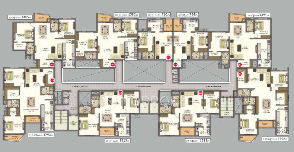 1 BHK Flat In Meda The Water Edge For Sale  In Sarjapur Road