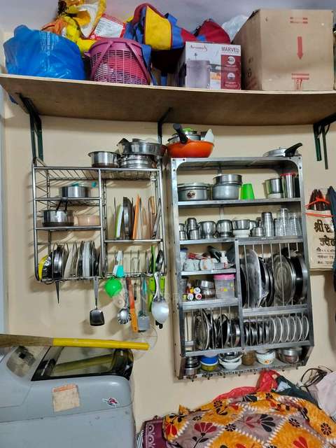 1 RK Flat In New Kamala Chs, Kalwa West For Sale  In Gaondevi Kalwandevi Temple