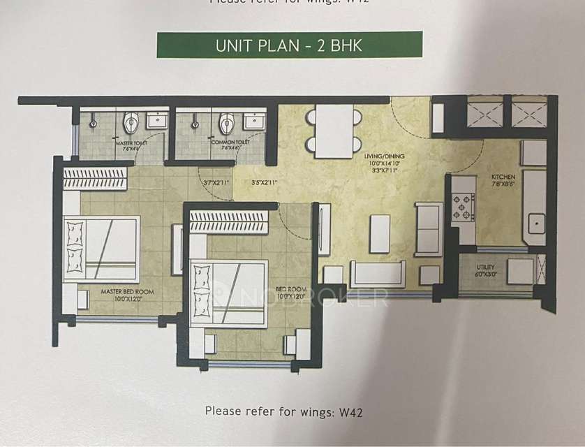 2 BHK Flat In Lodha Amara For Sale  In Lodha Amara
