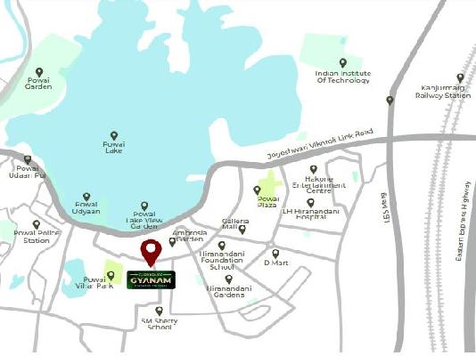 3 BHK Flat In Gurukrupa Gyanam For Sale  In Powai