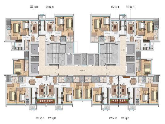 3 BHK Flat In Sai Arya One For Sale  In Mulund West