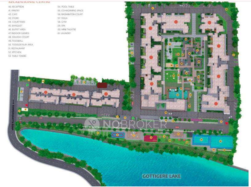 3 BHK Flat In Grc Sapphire Spring For Sale near JP Nagar 9th Phase