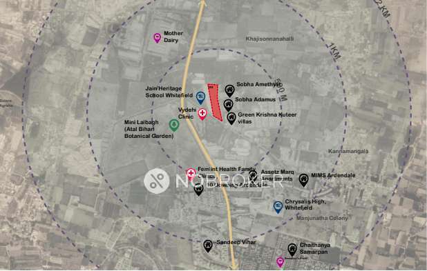 3 BHK Flat In Ruchira Park East For Sale  In Kannamangala