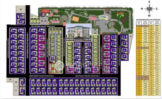 3 BHK Villa In Adityaram Palace City Paradise For Sale  In V6vr+3m Chennai, Tamil Nadu, India