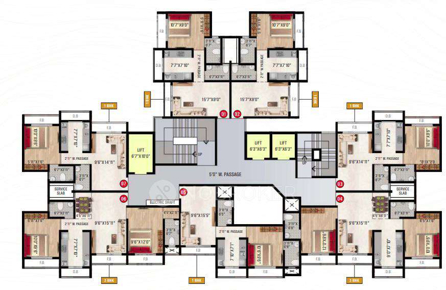 1 BHK Flat In Imperial Splendora For Sale  In Vasai East