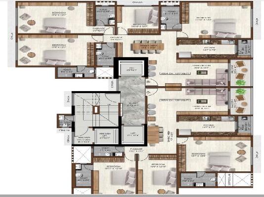 4 BHK Flat In Pranav Pearl Palace For Sale  In Santacruz West