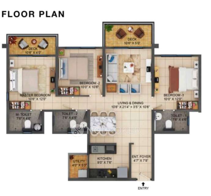 3 BHK Flat In Shapoorji Vanaha For Sale  In  Bavdhan Lavale
