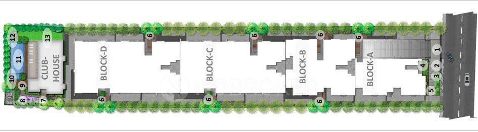 3 BHK Flat In Adarsh Rosewood For Sale  In Bellandur