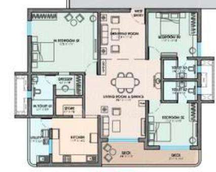 3 BHK Flat In Raghava Nova For Sale  In Financial District