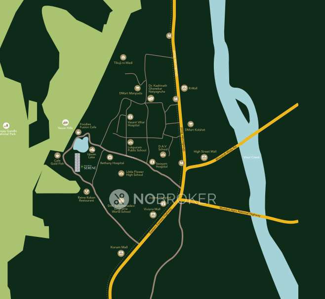 1 BHK Flat In Raunak Serene For Sale  In Thane