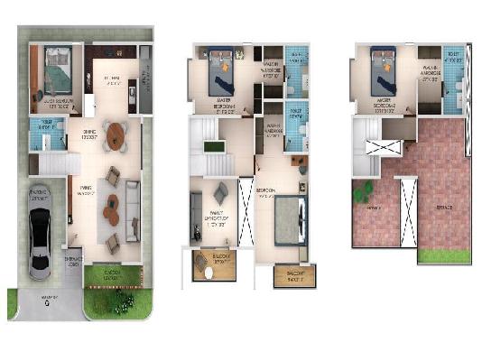 4 BHK Villa In Sanjeevini Oxyrich For Sale  In Marsur