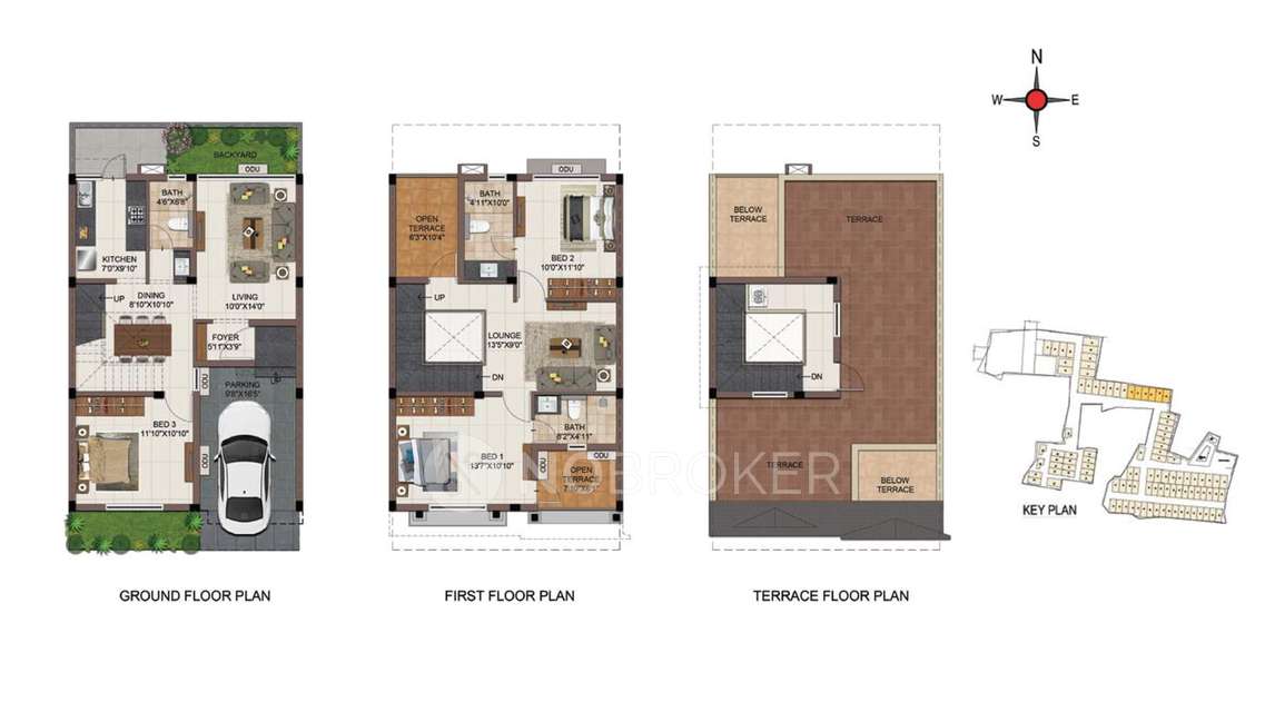 3 BHK Villa In Casagrand Vistaaz For Sale  In Perungalathur