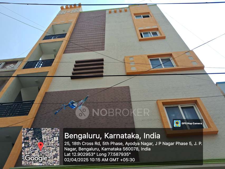 1 BHK Flat In Saraswati Nilayam for Rent  In More Supermarket - Jp Nagar, Bangalore