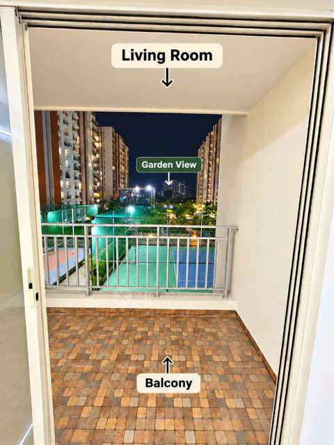 2 BHK Flat In Majestique Rhythm County for Rent  In Majestique Rhythm County 