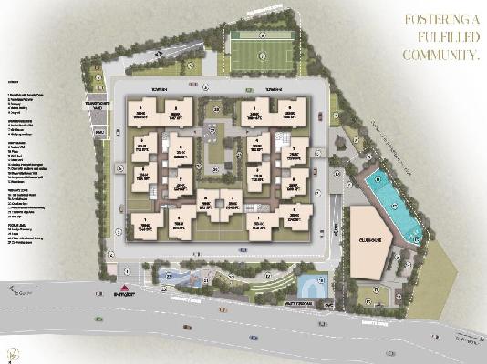 2 BHK Flat In Dsr The Courtyard For Sale  In Gunjur