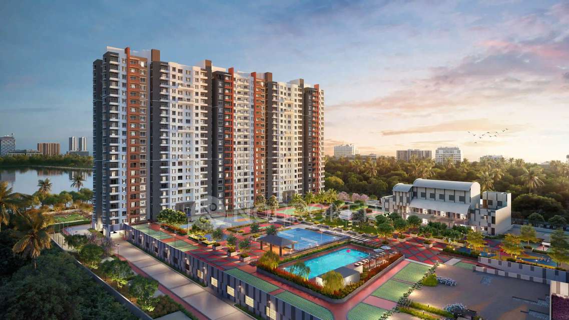 2 BHK Flat In Ajmera Marina For Sale near Attur Layout