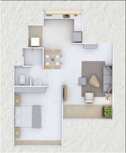 1 BHK Flat In  Skyi Songbirds  For Sale  In Bhugaon