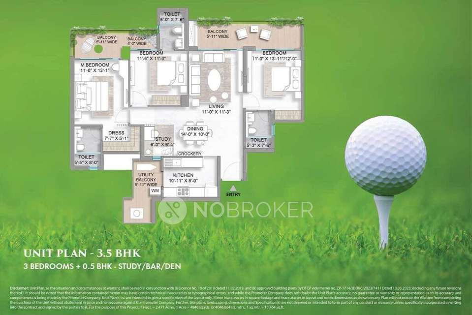 3 BHK Flat In M3m Golf Hills, Sector 79 For Sale  In Sector 79