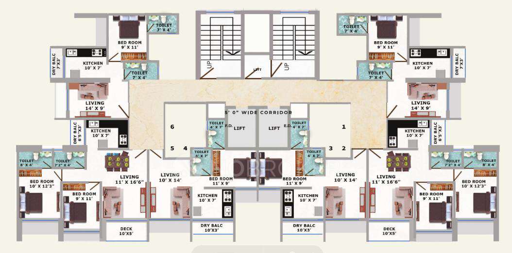 2 BHK Flat In Tpv Vishwakarma Nisarg Aura For Sale  In Kharghar