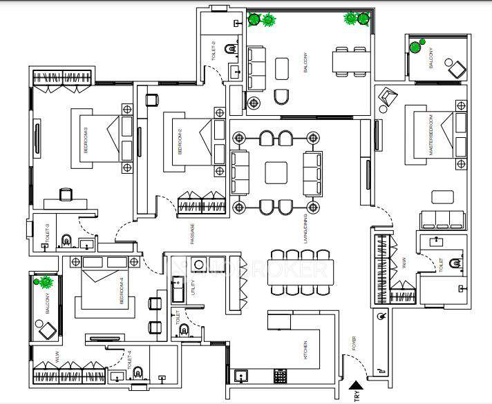 4 BHK Flat In Assetz Zen And Sato For Sale  In Yelahanka