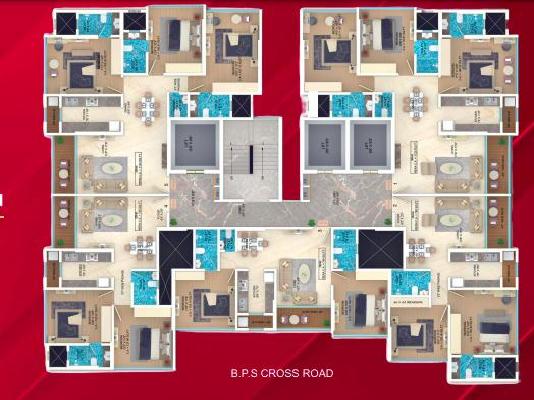 2 BHK Flat In Limited Edition Om Nandanvan For Sale  In Mulund West