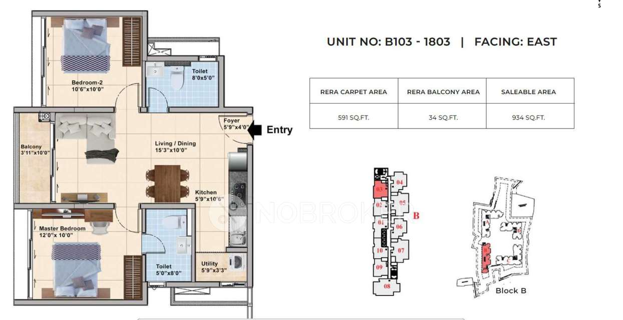 2 BHK Flat In Tvs Emerald Elements For Sale  In Kovilambakkam
